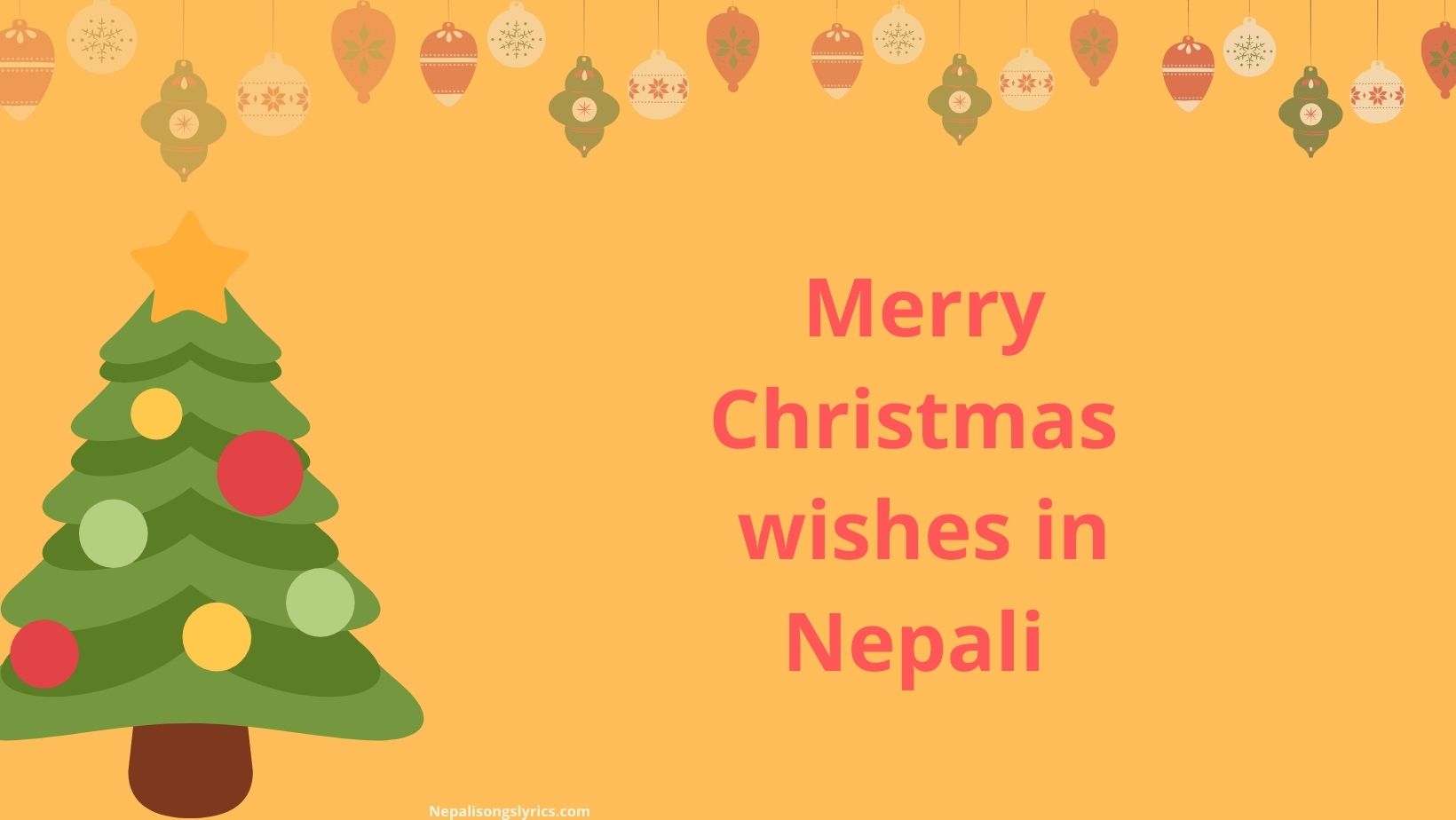 Merry Christmas wishes in Nepali & Eve wishes Images & Messages